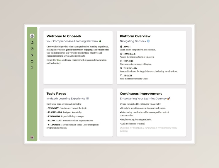 Gnoseek – screenshot 3