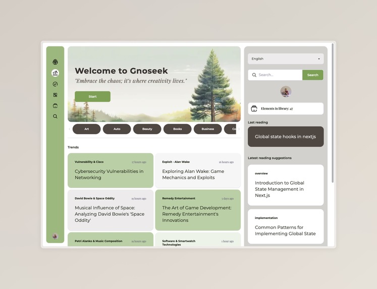 Gnoseek – screenshot 2