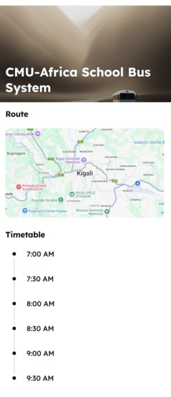TartanRide – screenshot 1