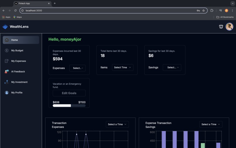 WealthLens – screenshot 8