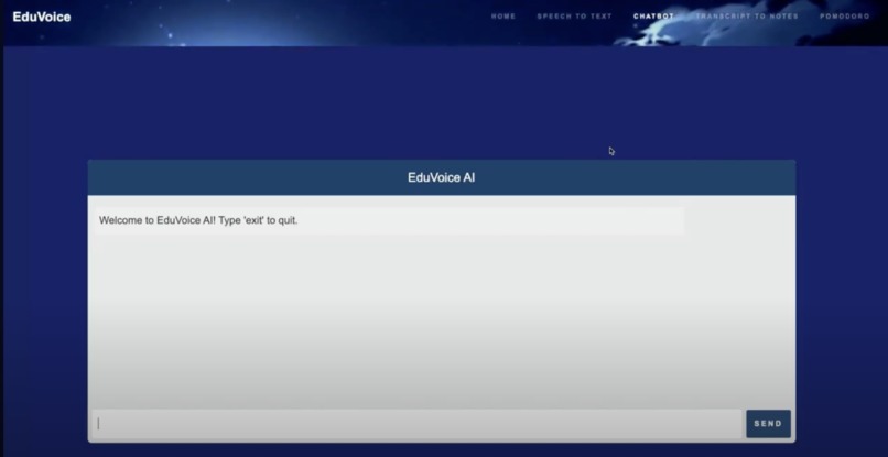 EduVoice – screenshot 1