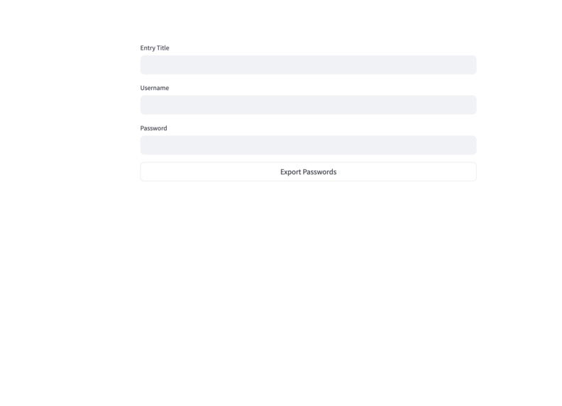 Password Manager – screenshot 2
