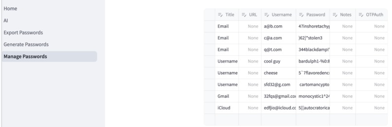 Password Manager – screenshot 3