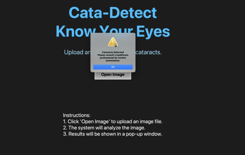 CataDetect – screenshot 1