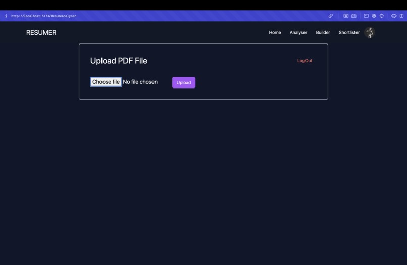 Resumer – screenshot 2
