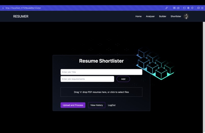 Resumer – screenshot 5