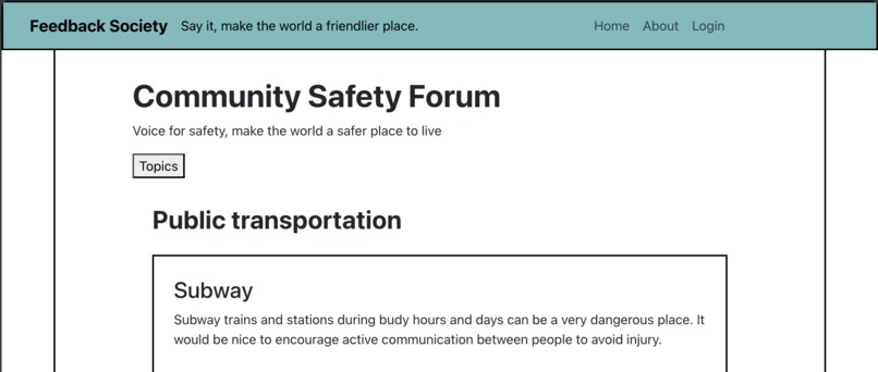 Feedback Society – screenshot 1