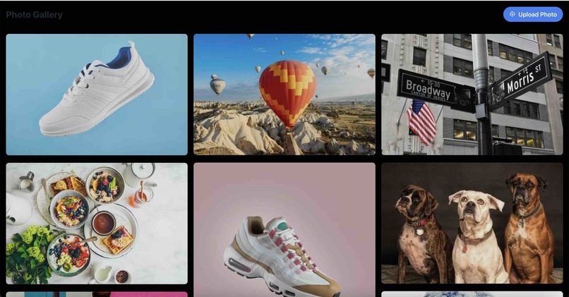 Photo sharing – screenshot 1