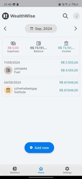 WealthWise – screenshot 5