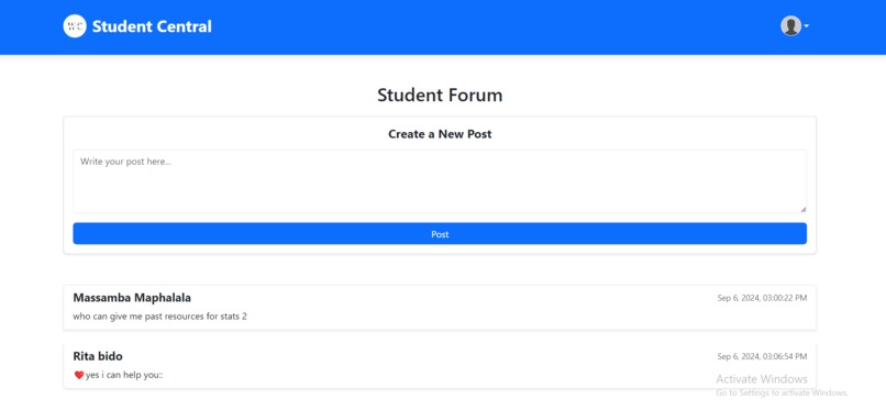 Student Central – screenshot 8