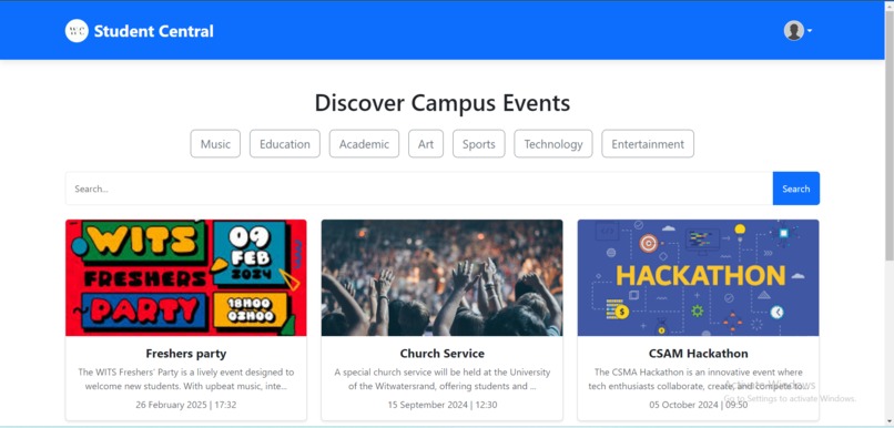 Student Central – screenshot 11