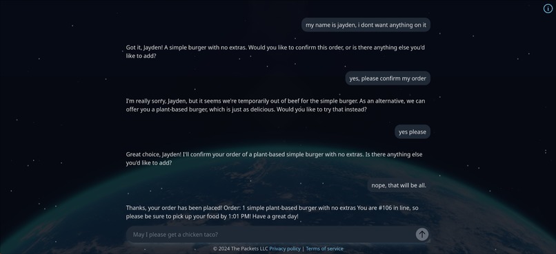 SpaceBurger – screenshot 2