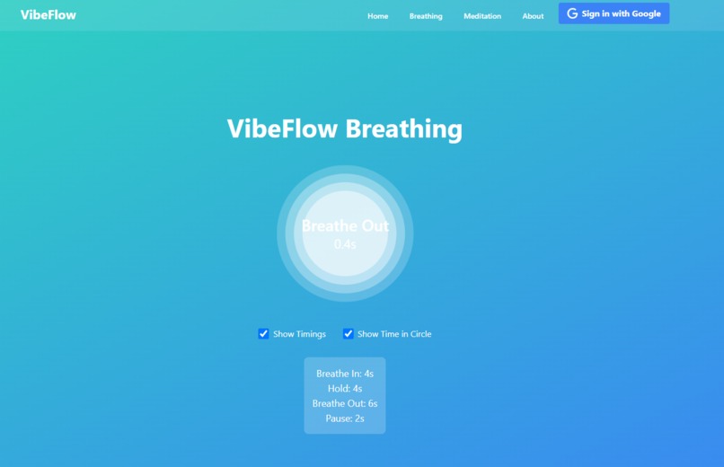 VibeFlow for mental well-being – screenshot 2