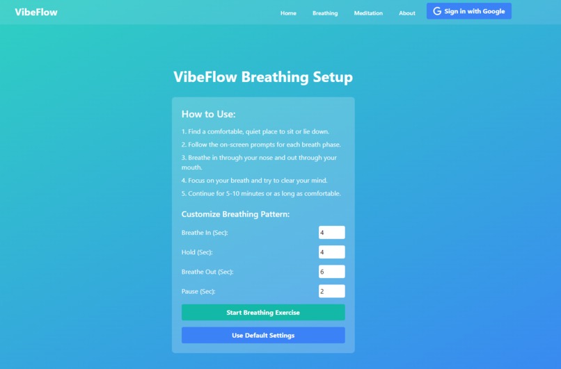 VibeFlow for mental well-being – screenshot 3