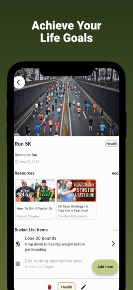 Bucketize: A Bucket List App – screenshot 2