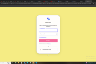 Social login | Devpost
