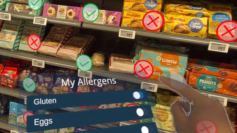 [S15] - MR Food Information – screenshot 1