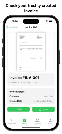 Compania Invoicing – screenshot 2