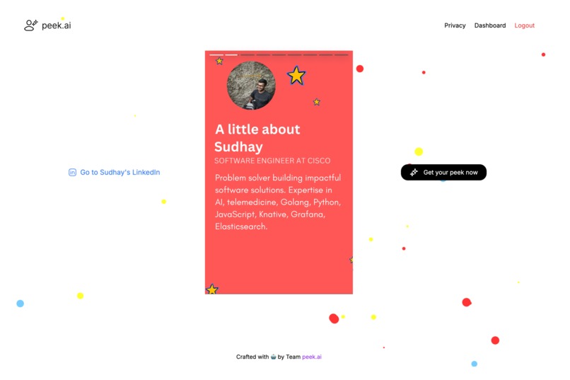 peek.ai – screenshot 4