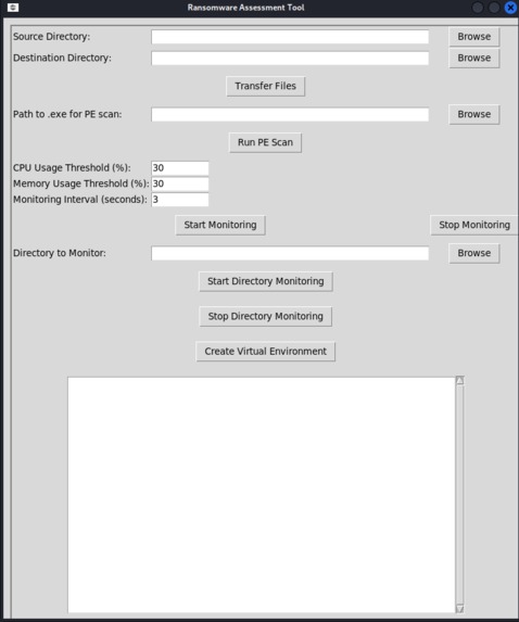 Ransomware Assessment Tool – screenshot 1