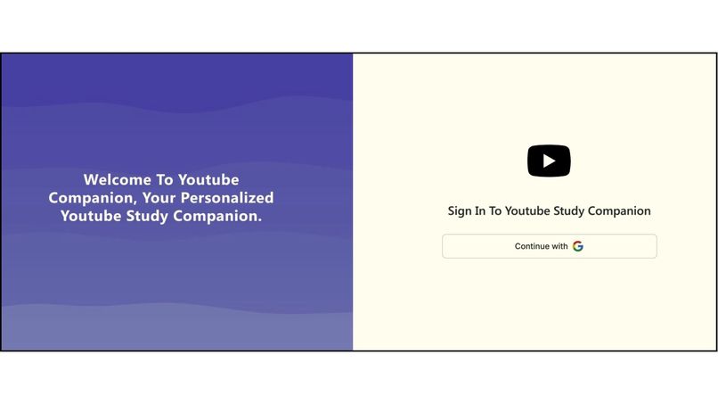 Youtube Study Companion – screenshot 1