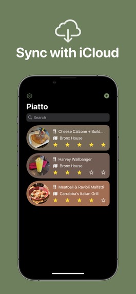 Piatto - Dining Log – screenshot 4