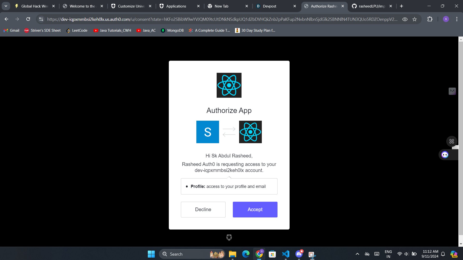 Set up social login through google | Devpost