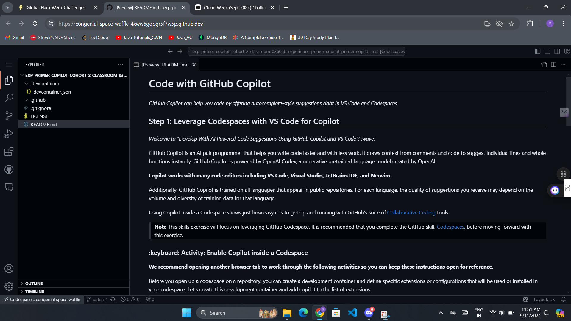 github copilot primer | Devpost