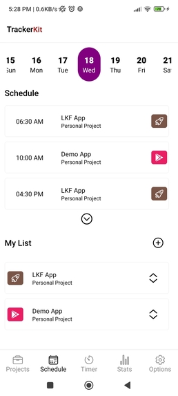 TrackerKit – screenshot 2