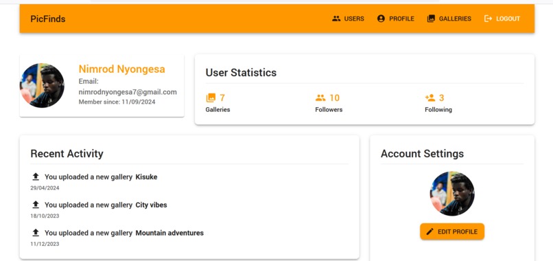 PicFinds – screenshot 1