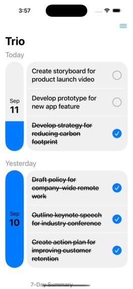 Trio – screenshot 2