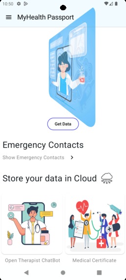 MyHealth Passport – screenshot 2