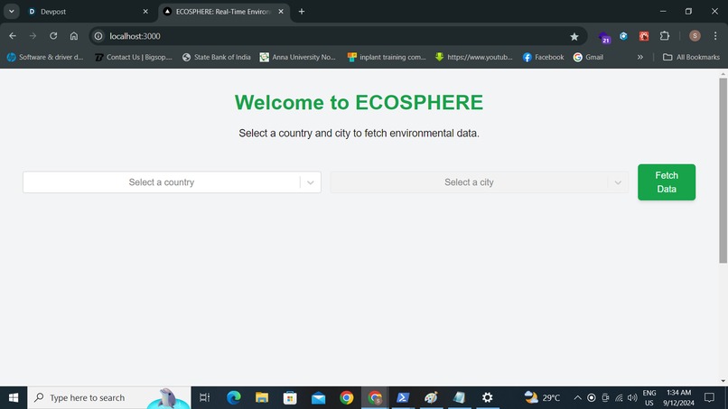 ECOSPHERE: A Metagraph  Real-Time Environmental Intelligence – screenshot 7