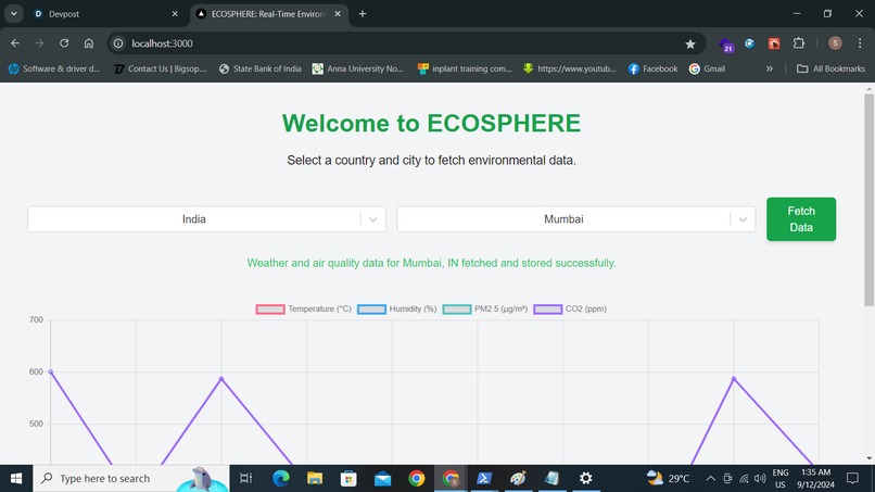 ECOSPHERE: A Metagraph  Real-Time Environmental Intelligence – screenshot 8