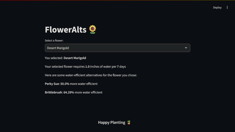 FlowerAlts – screenshot 1