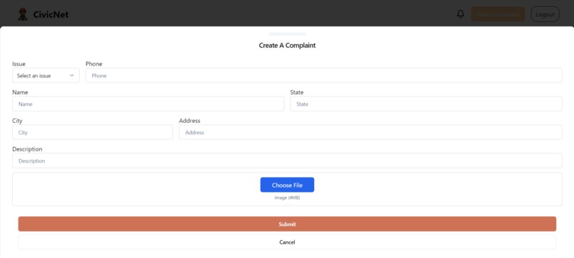 CivicNet – screenshot 2