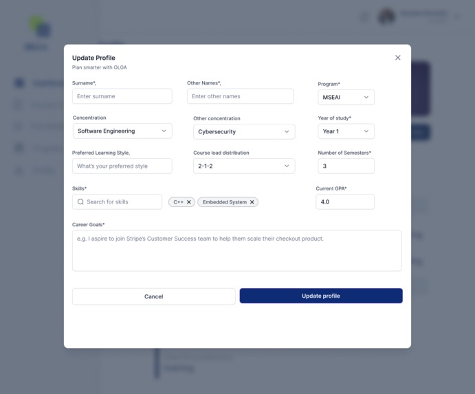 OLGA – screenshot 2