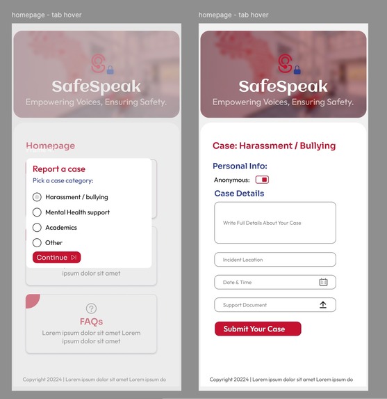 SafeSpeak – screenshot 1