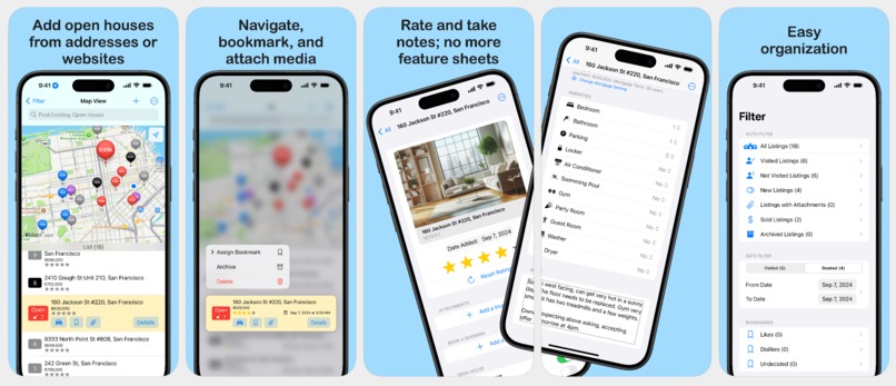 Homi - Open House Planner – screenshot 1