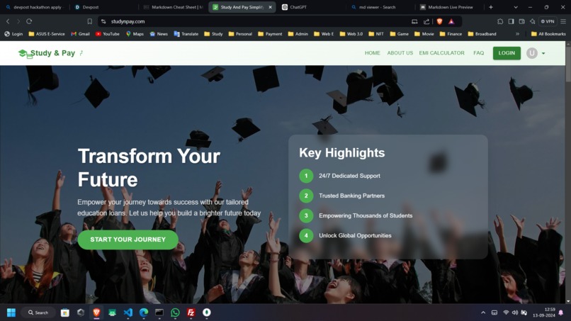 Loan Application – screenshot 1