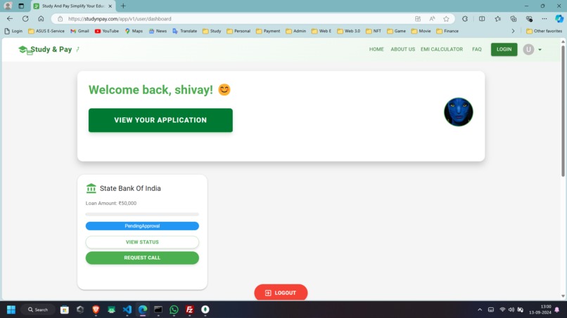 Loan Application – screenshot 3