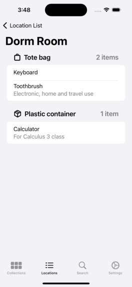 Chestly: Organize Your Items – screenshot 6