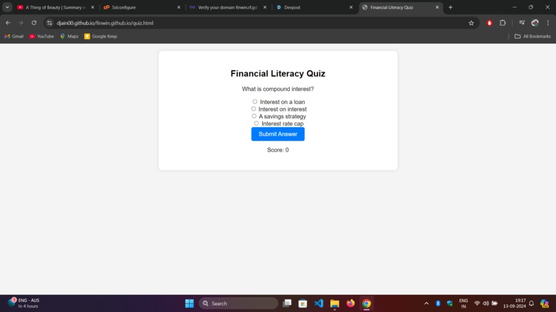 finwin – screenshot 2