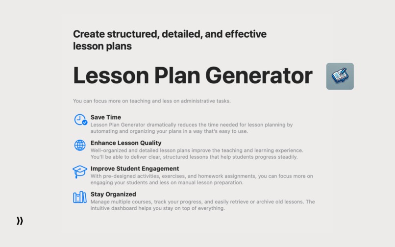 Lesson Plan Generator – screenshot 2