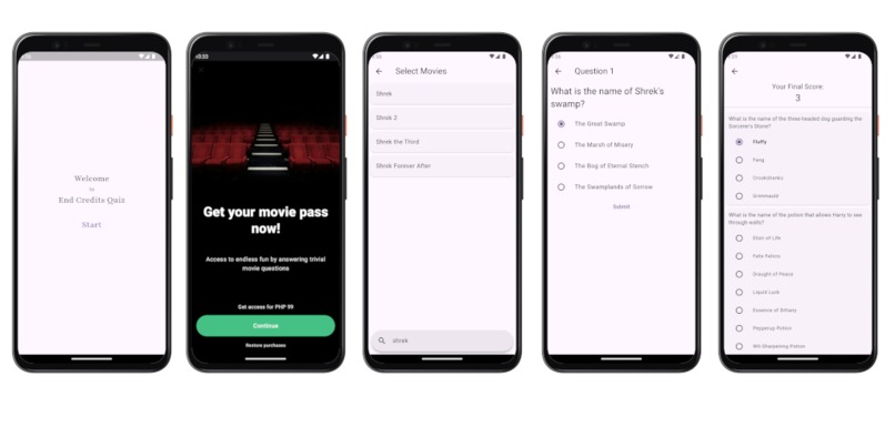 End Credits Quiz – screenshot 1