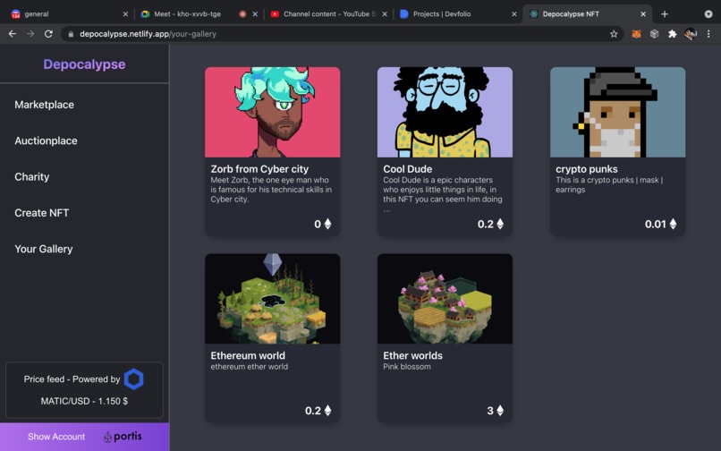Depocalypse NFT Marketplace – screenshot 5