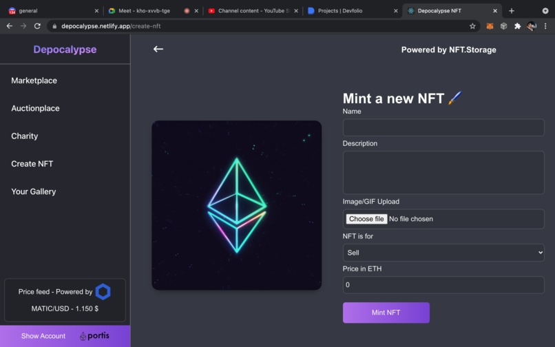 Depocalypse NFT Marketplace – screenshot 2