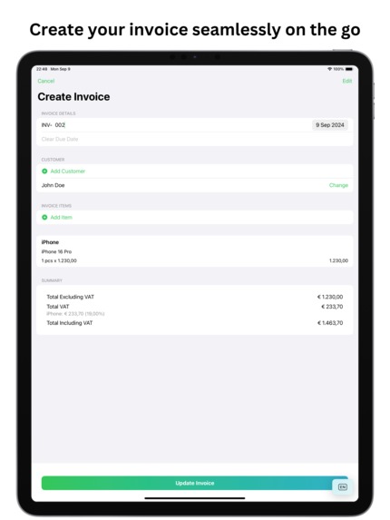 Compania Invoicing – screenshot 6