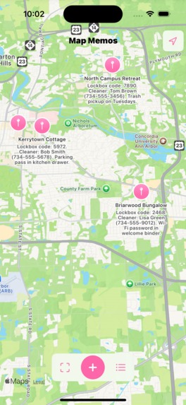 Map Memos – screenshot 4
