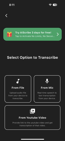 AiScribe - Transcribe Audios & Videos – screenshot 12